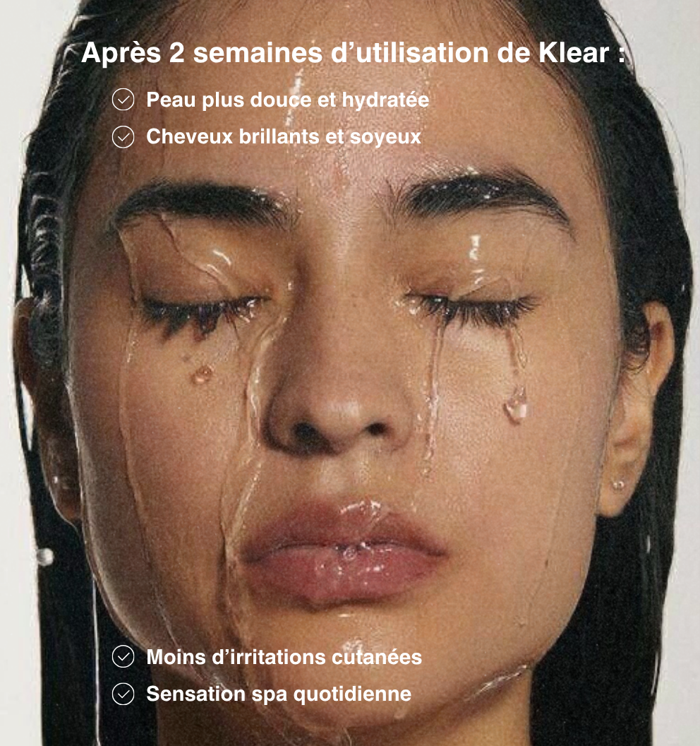 Pommeau de Douche Filtrant Klear