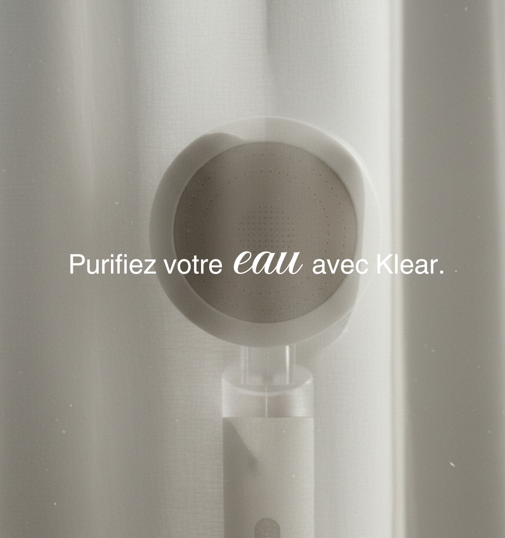 Pommeau de Douche Filtrant Klear
