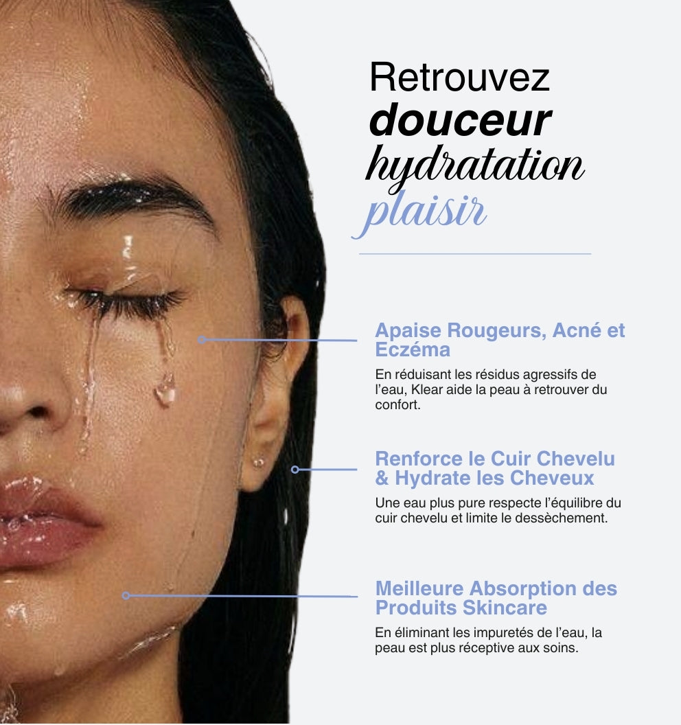 Pommeau de Douche Filtrant Klear